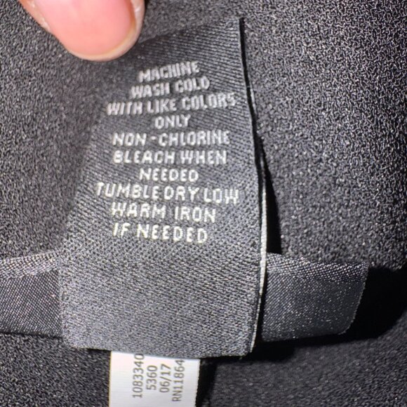 Lane Bryant Wide Leg Slack Black Plus Size 22/24 - Picture 6 of 9